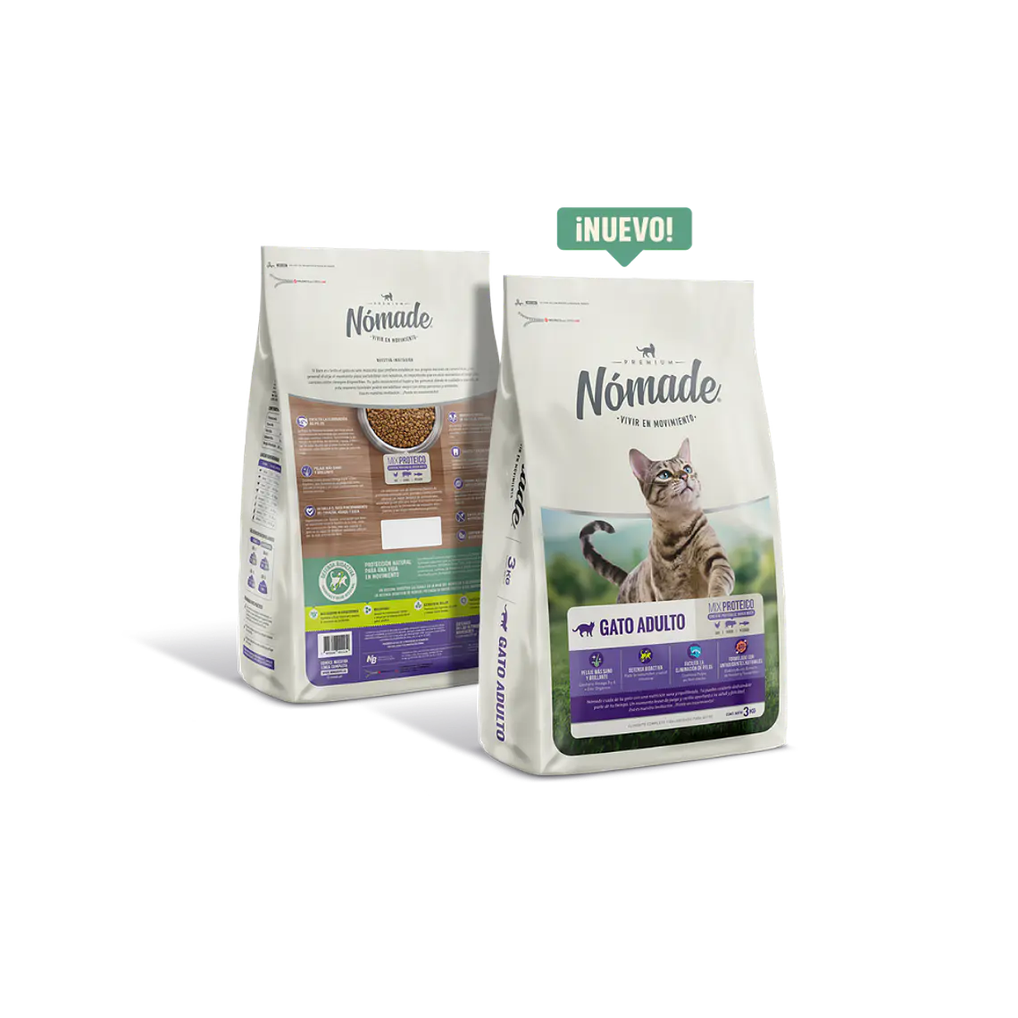 Alimento Nomade Gato Adulto - 10kg 1