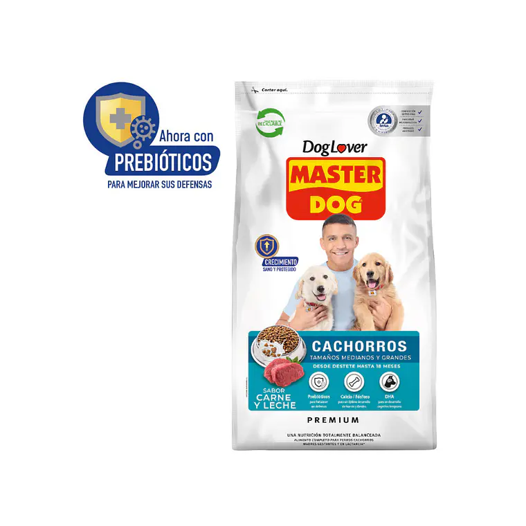 Alimento Master Dog Perro Cachorro - 18kg 1