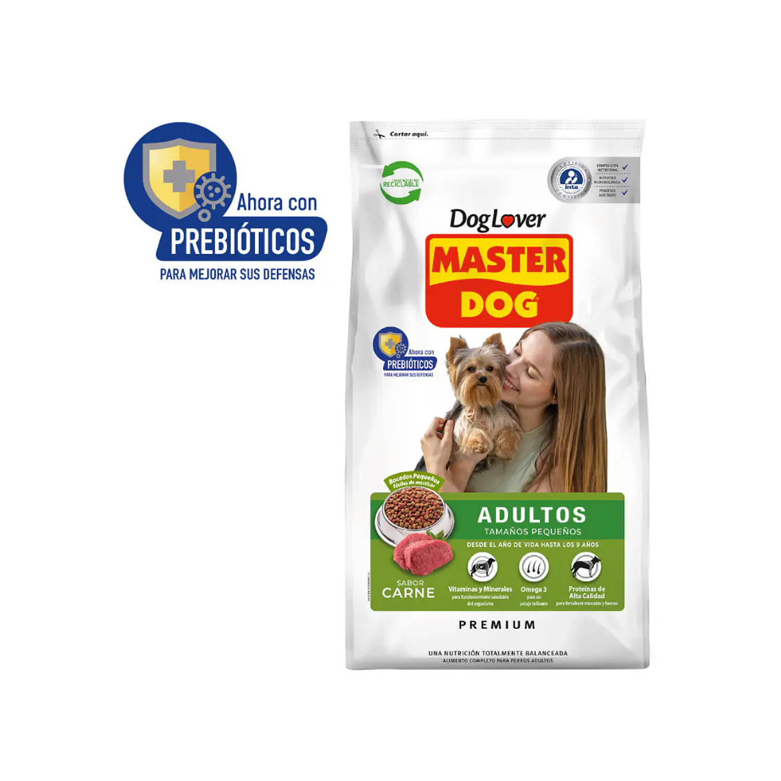 Alimento Master Dog Perro Adulto Raza Pequeña - 18kg 1