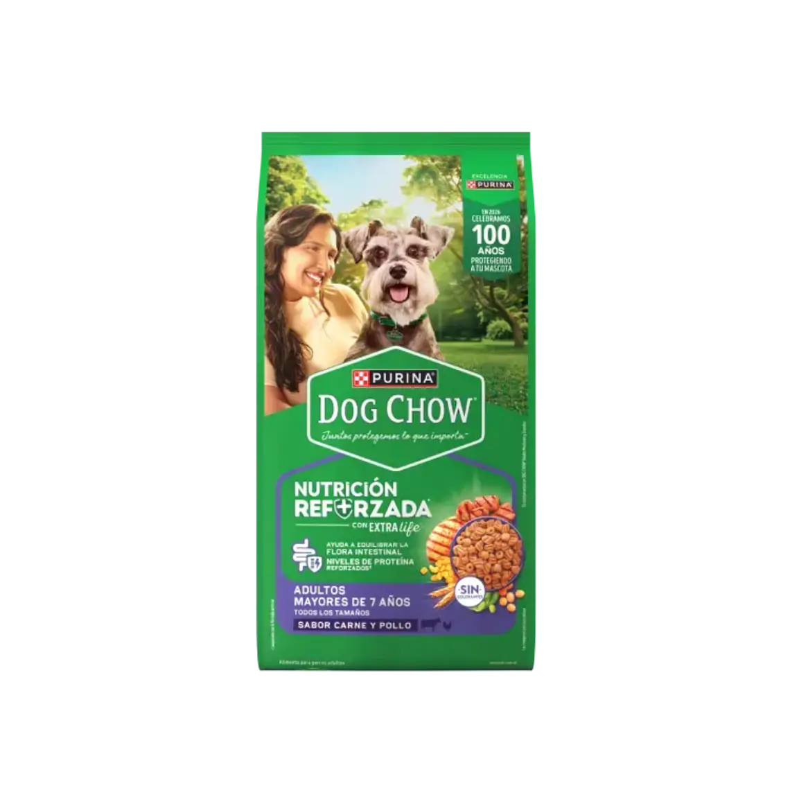 Alimento Dog Chow Perro Senior Todos Los Tamaños - 16.5kg 1
