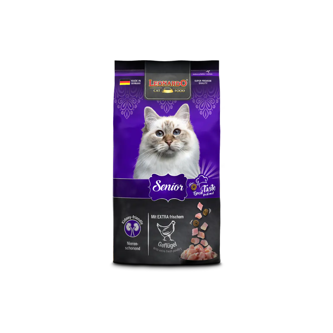 Alimento Leonardo Gato Senior - 7.5kg 1