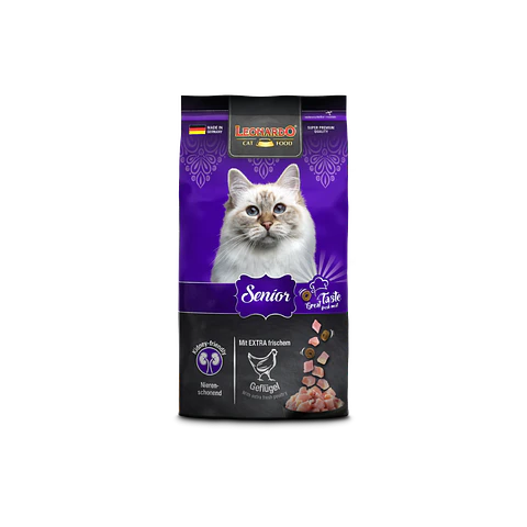 Alimento Leonardo Gato Senior - 1.8kg