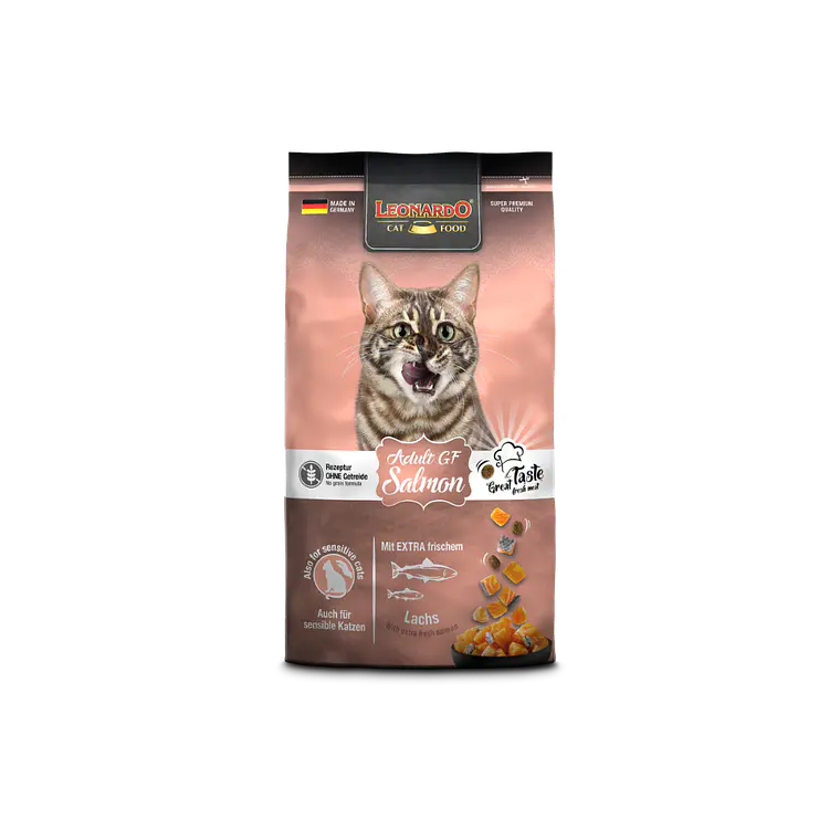 Alimento Leonardo Gato Adulto Gf Salmon - 1.8kg 1