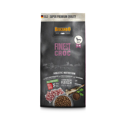 Alimento Belcando Perro Adulto Finest Croc - 12.5kg