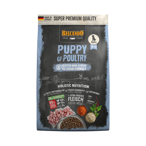 Alimento Belcando Perro Puppy Gf Poultry - 1kg