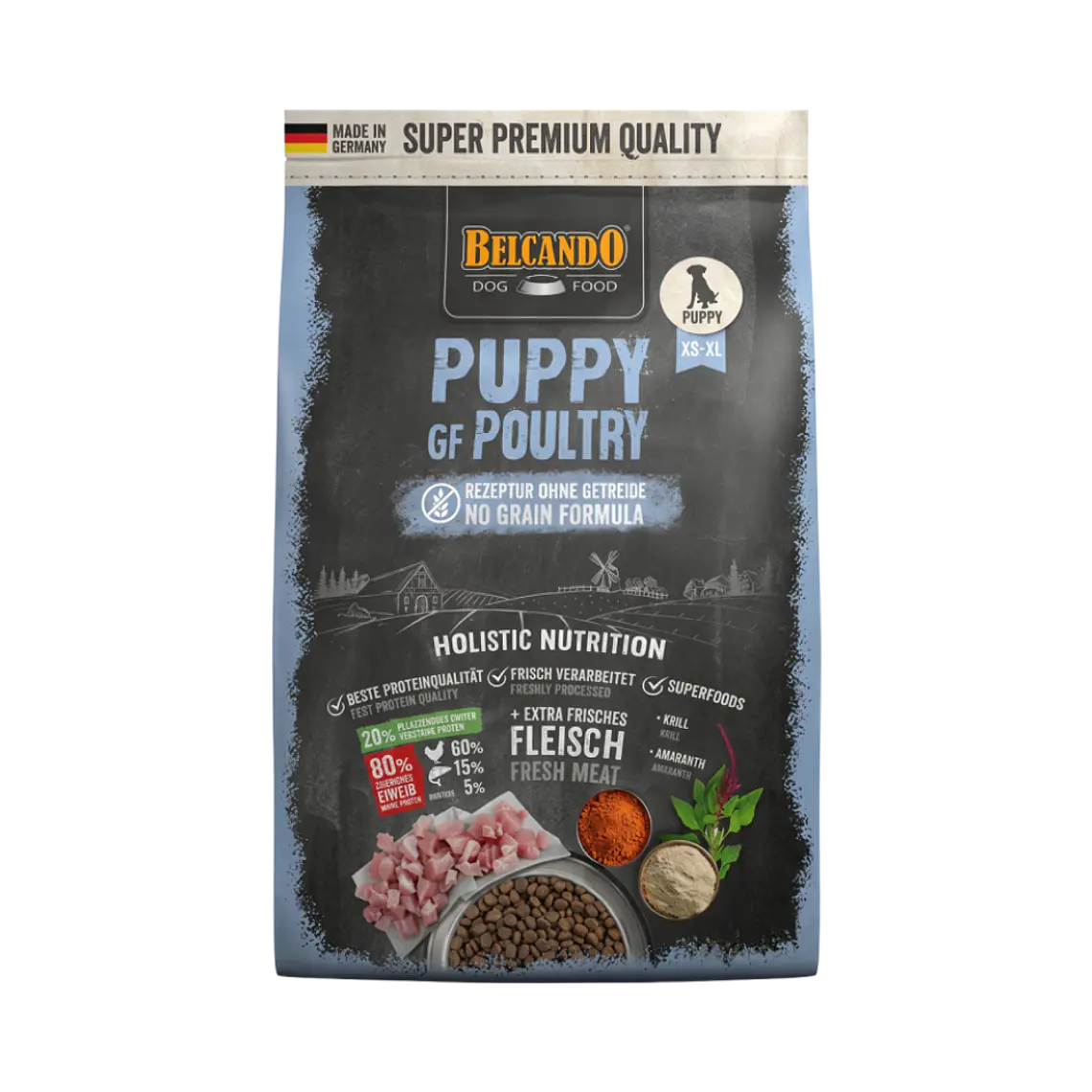 Alimento Belcando Perro Puppy Gf Poultry - 1kg 1