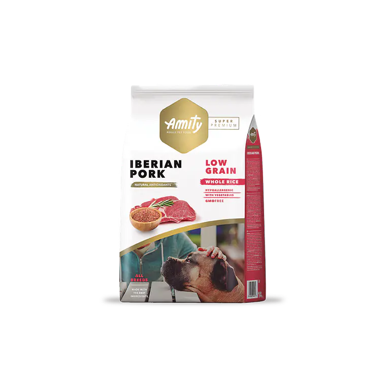 Alimento Amity Perro Adulto Iberian Pork - 14kg 1