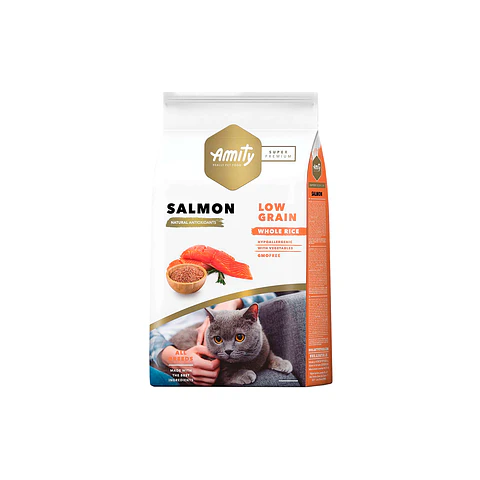 Alimento Amity Gato Adulto Salmon - 7kg