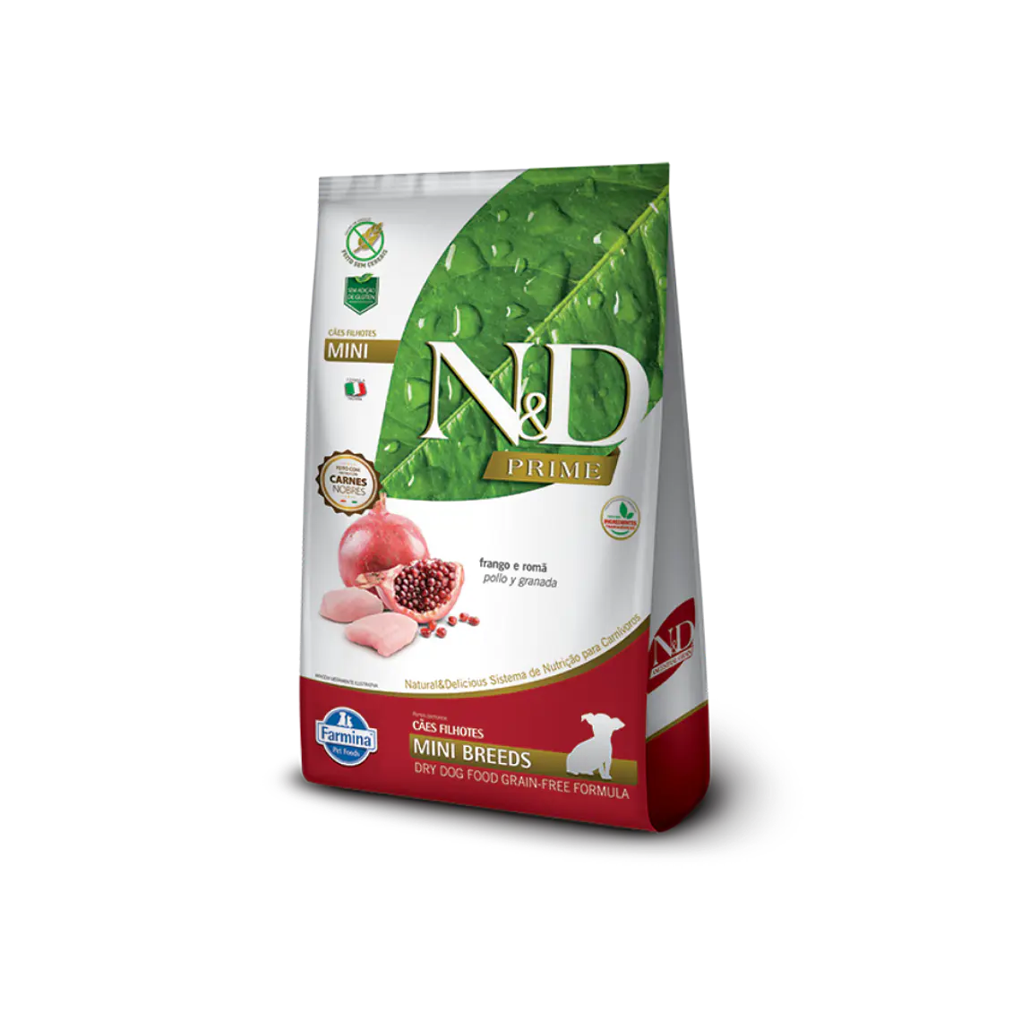 Alimento N&D Perro Cachorro Raza Pequeña Pollo Granda - 2.5kg 1