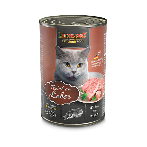 Lata Leonardo Sabor Higado - 400gr