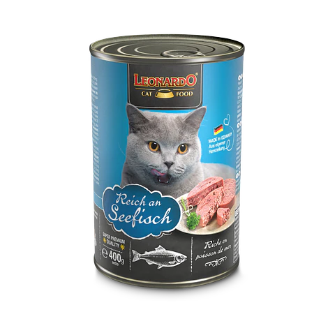 Lata Leonardo Sabor Pescado - 400gr