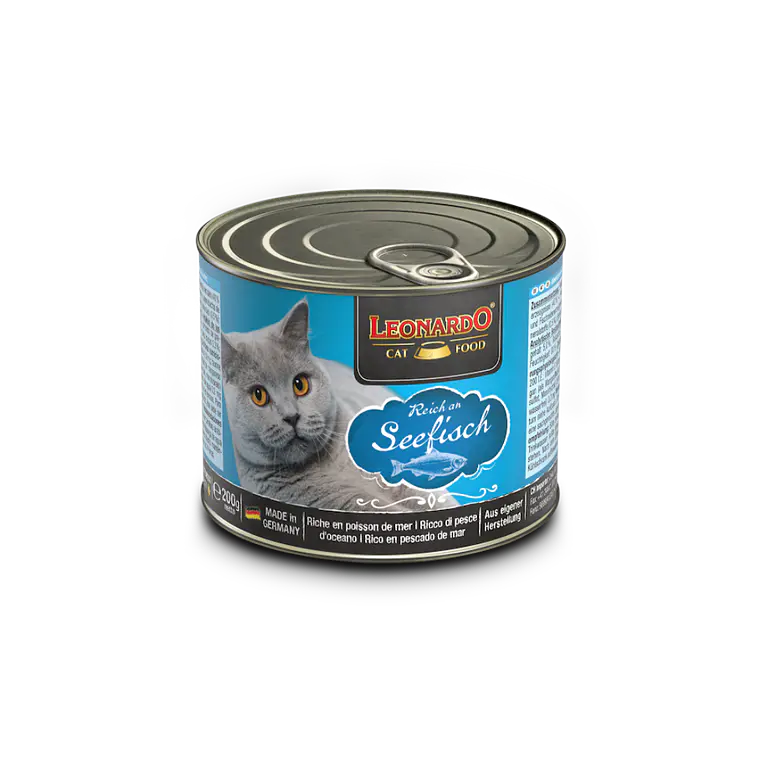 Lata Leonardo Sabor Pescado - 200gr 1