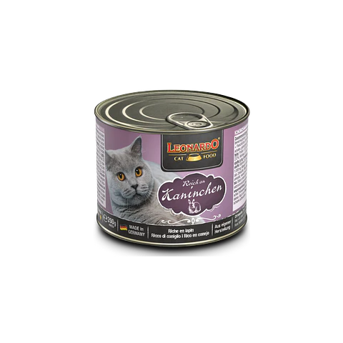 Lata Leonardo Sabor Conejo - 200gr