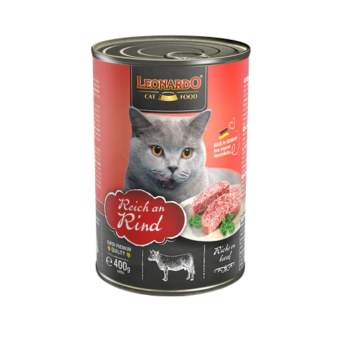 Lata Leonardo Sabor Ternera - 400gr