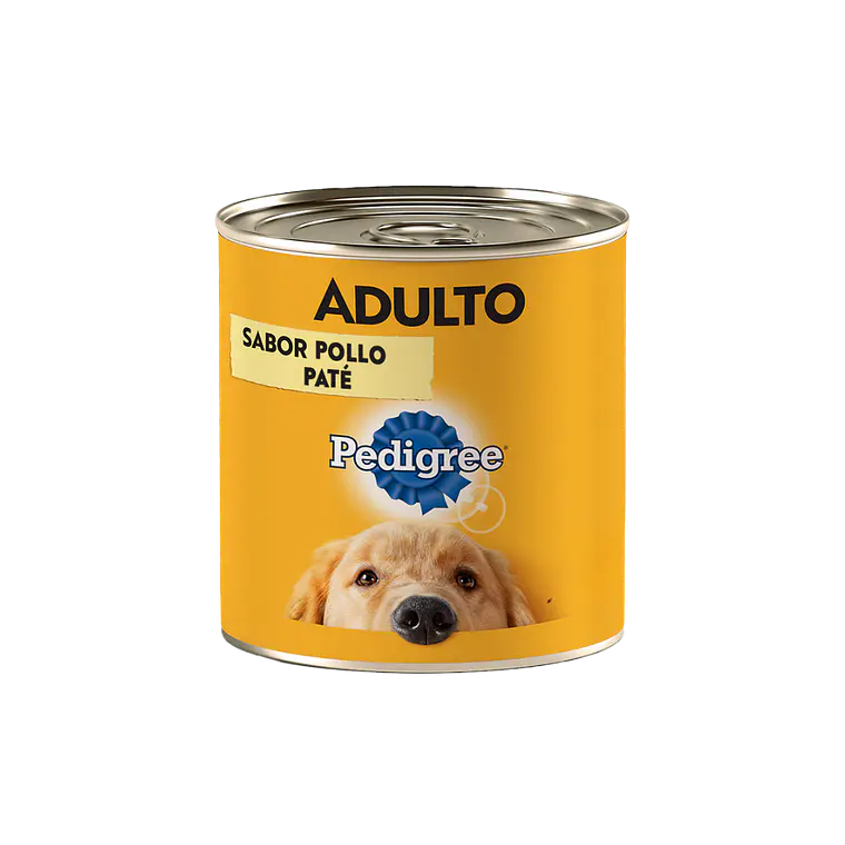 Lata Predigree Pate Sabor Pollo - 280gr 1