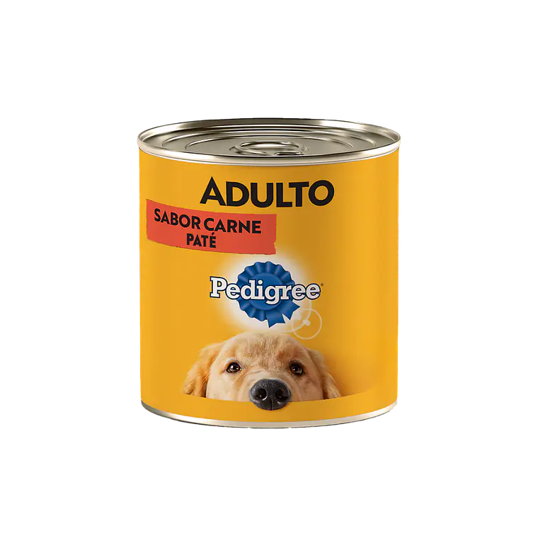 Lata Predigree Pate Sabor Carne - 280gr 1