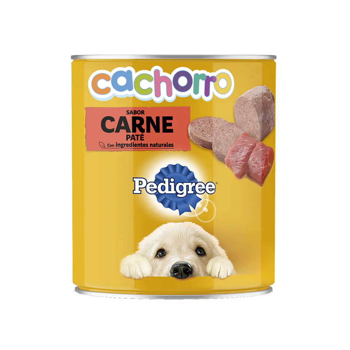 Lata Predigree Cachorro Pate Sabor Carne - 280gr 1