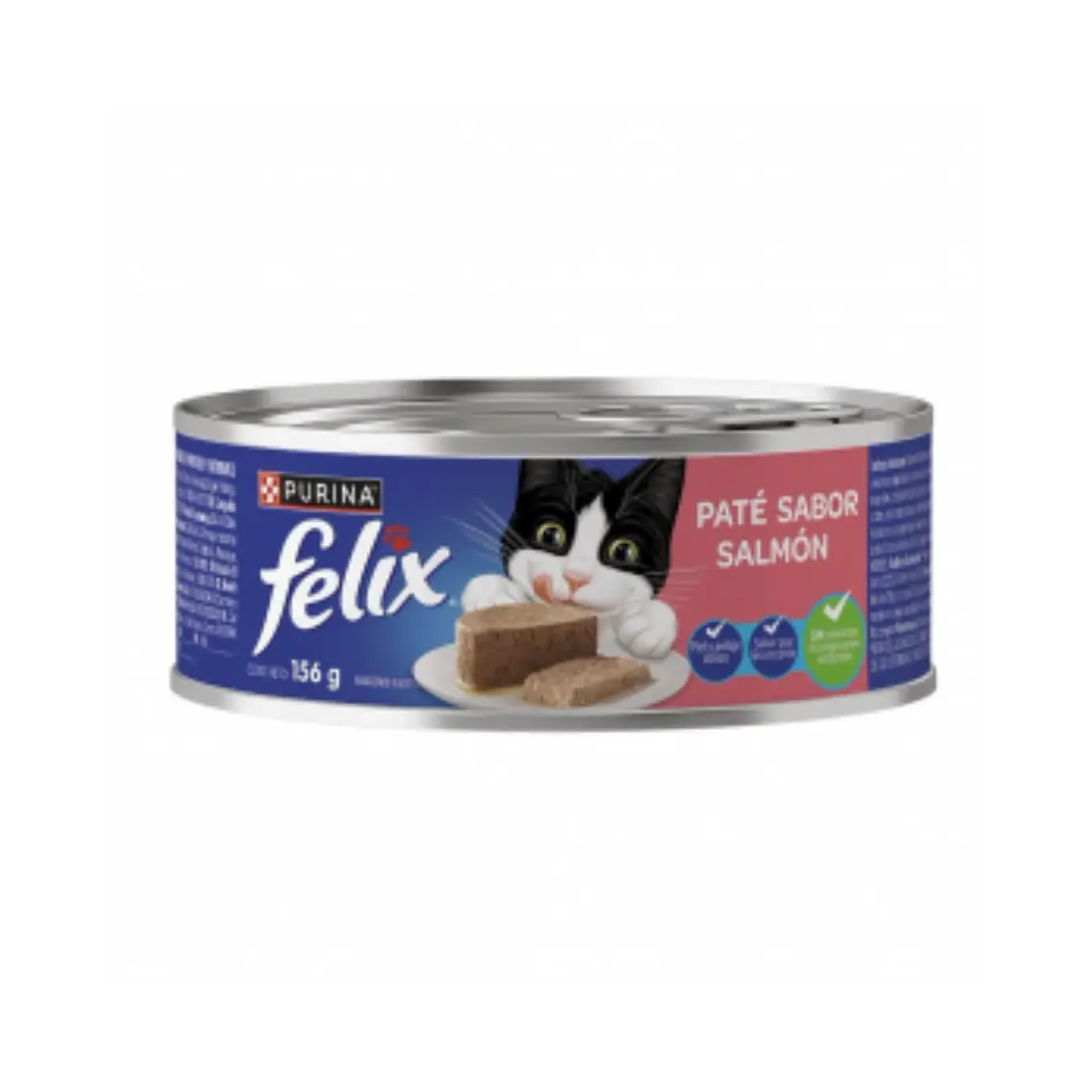 Lata Felix Pate Sabor Salmon - 156gr 1