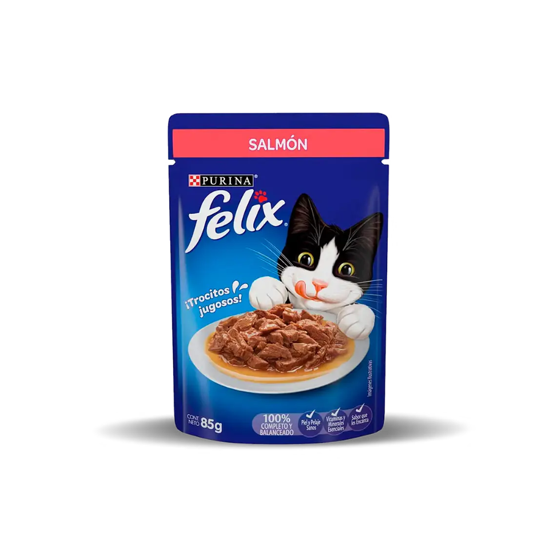 Sachet Felix Trocitos de Salmon en Salsa - 85gr 1