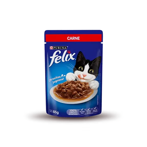 Sachet Felix Trocitos de Carne en Salsa - 85gr