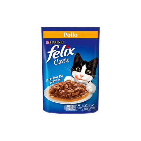 Sachet Felix Trocitos de Pollo en Salsa - 85gr