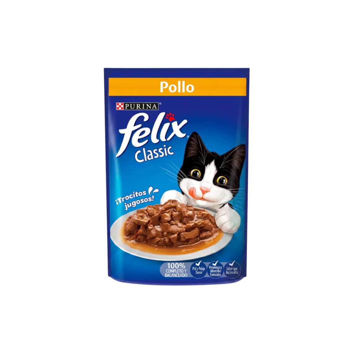 Sachet Felix Trocitos de Pollo en Salsa - 85gr 1