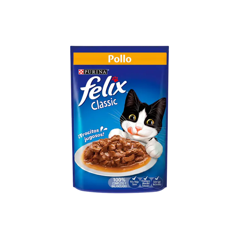 Sachet Felix Trocitos de Pollo en Salsa - 85gr 1