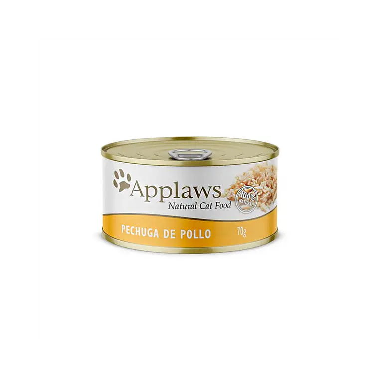 Lata Applaws Gato Sabor Pechuga de Pollo Con Caldo - 70gr 1