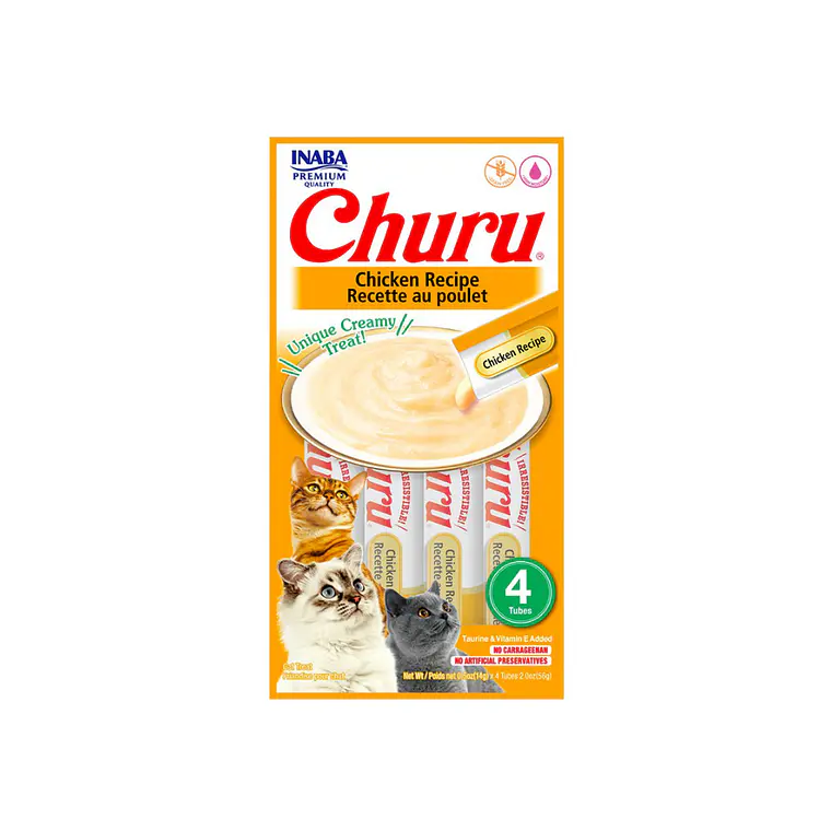 Churu Gato Sabor Pollo 4 unidades USA603 - 56gr 1