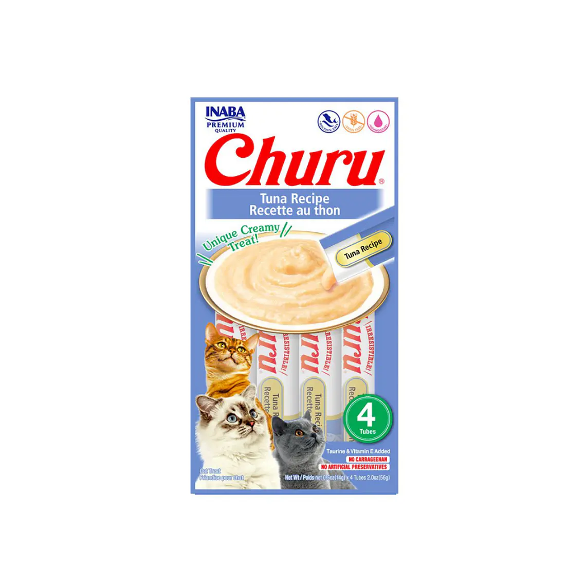 Churu Gato Sabor Atun 4 unidades USA601 - 56gr 1