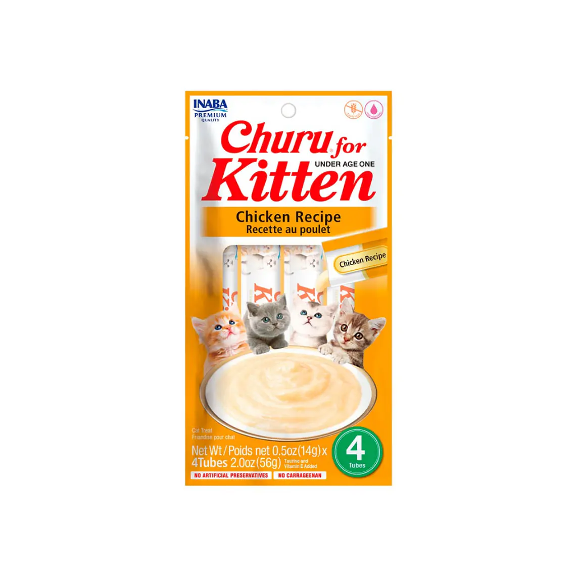 Churu Kitten Sabor Pollo 4 unidades USA691 - 56gr 1