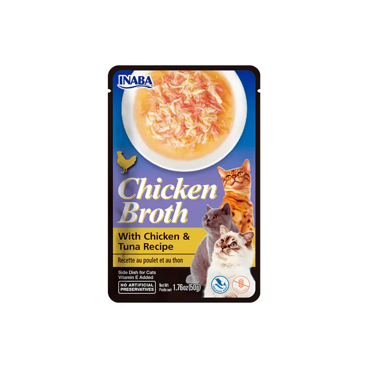 Churu Gato Broth Sabor Atun y Salmon USA822 - 50gr 1