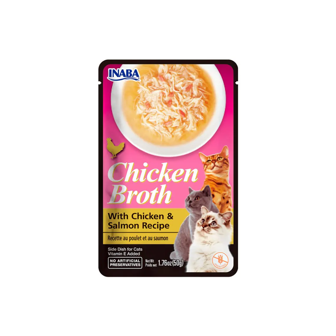 Churu Gato Broth Sabor Pollo y Salmon USA824 - 50gr 1