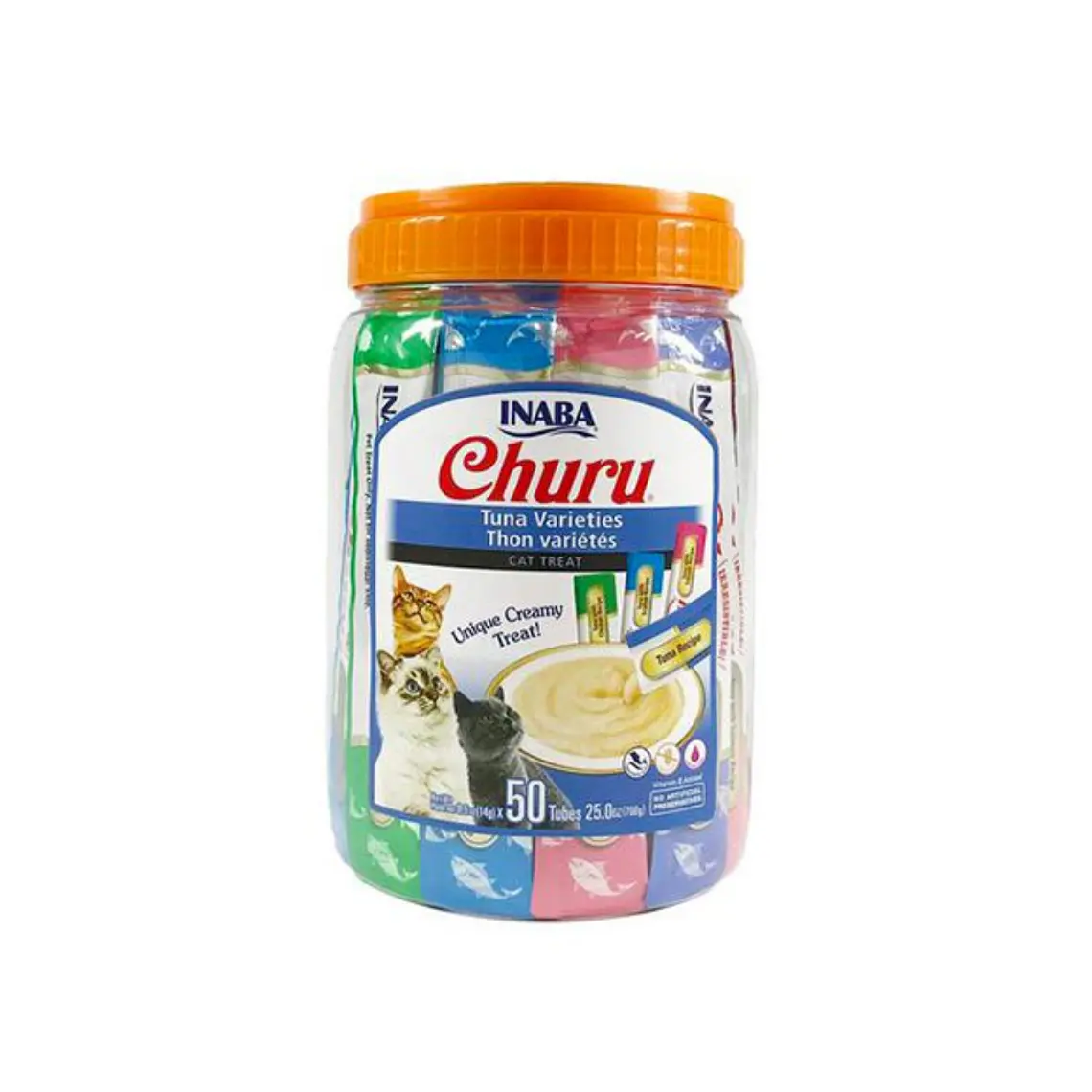Churu Gato Sabor Atun Variedades 50 unidades USA651 - 700gr 1