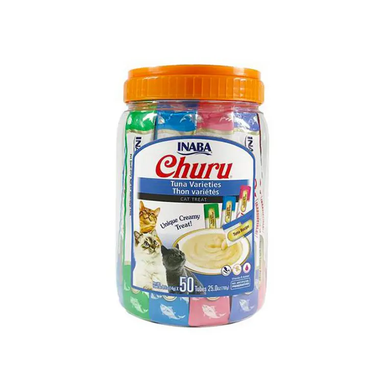 Churu Gato Sabor Atun Variedades 50 unidades USA651 - 700gr 1