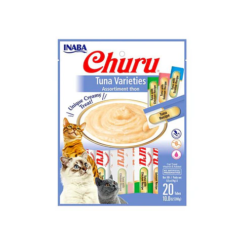 Churu Gato Sabor Atun Variedades 20 unidades USA621 - 56gr