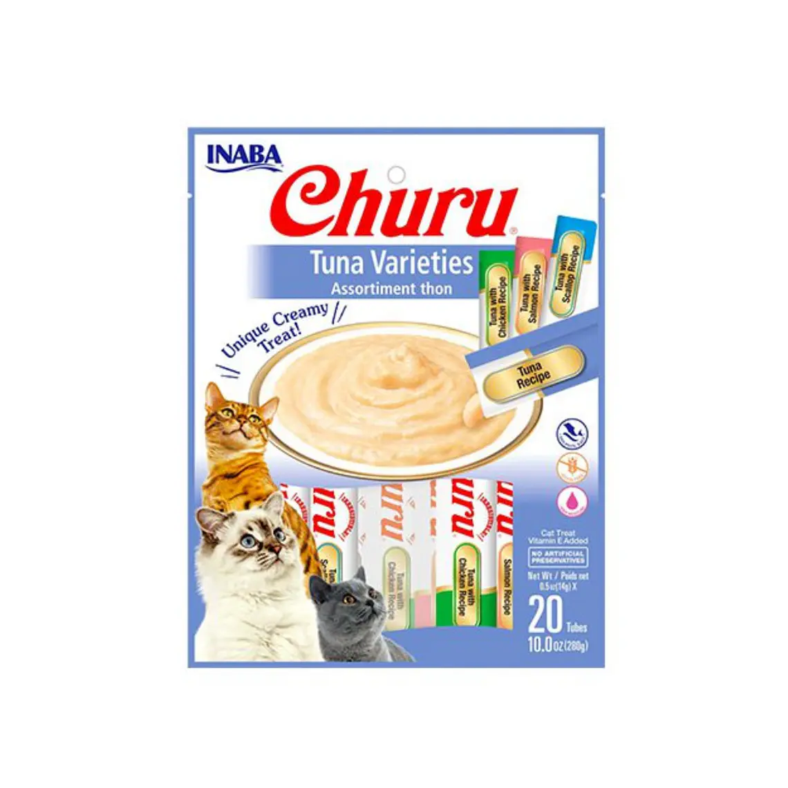 Churu Gato Sabor Atun Variedades 20 unidades USA621 - 56gr 1