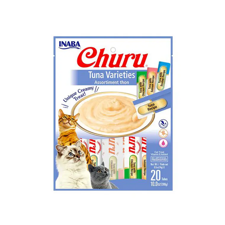 Churu Gato Sabor Atun Variedades 20 unidades USA621 - 56gr 1