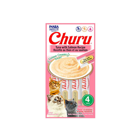 Churu Gato Sabor Atun y Salmon 4 unidades USA606 - 56gr