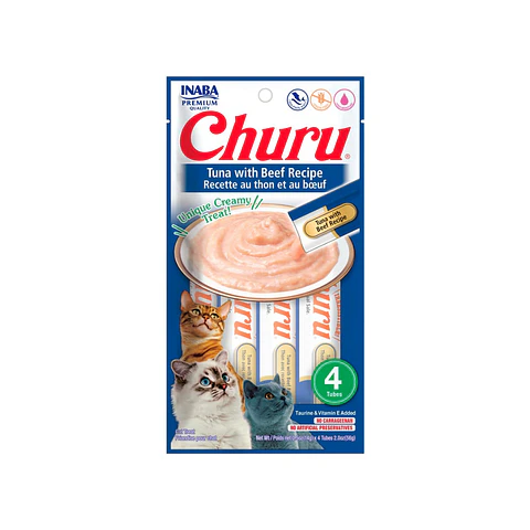 Churu Gato Sabor Atun y Carne 4 unidades USA661 - 56gr