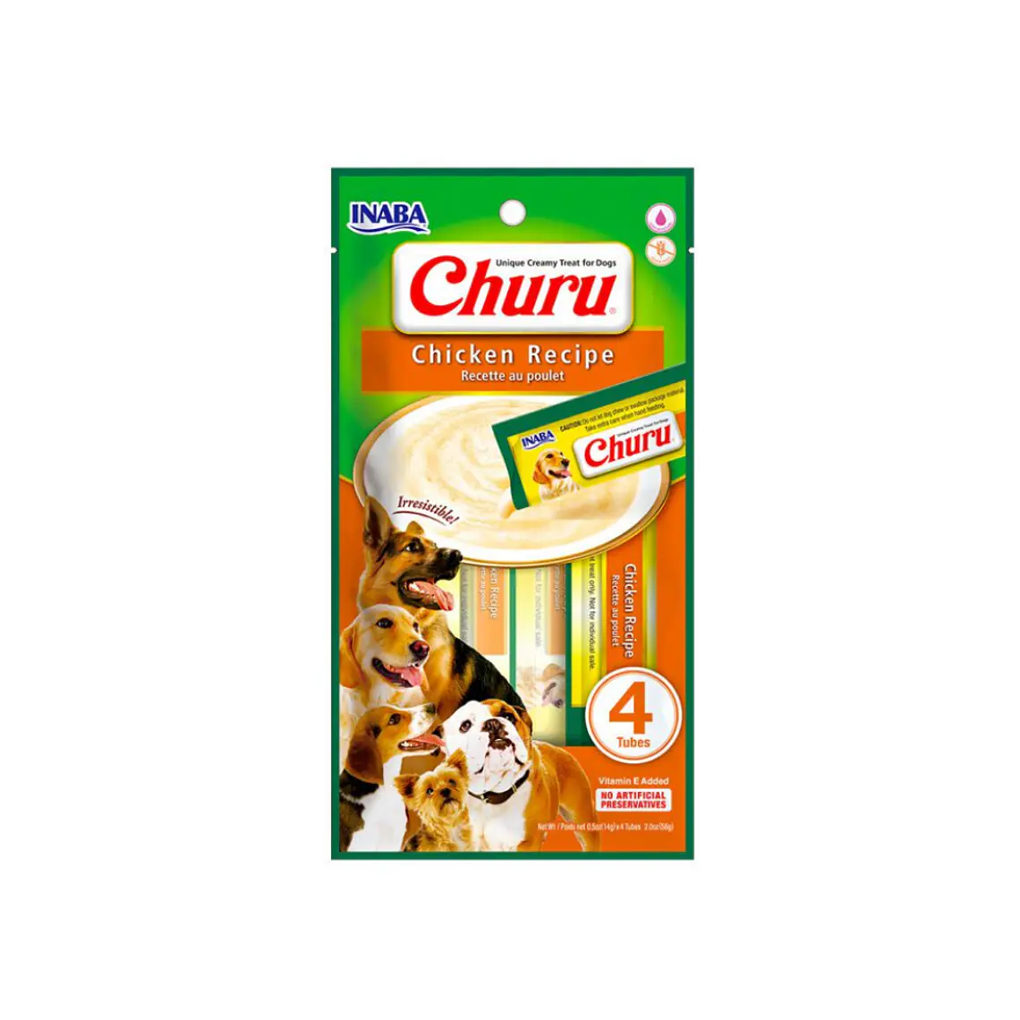 Churu Perro Sabor Pollo 4 unidades USD611 - 56gr 1