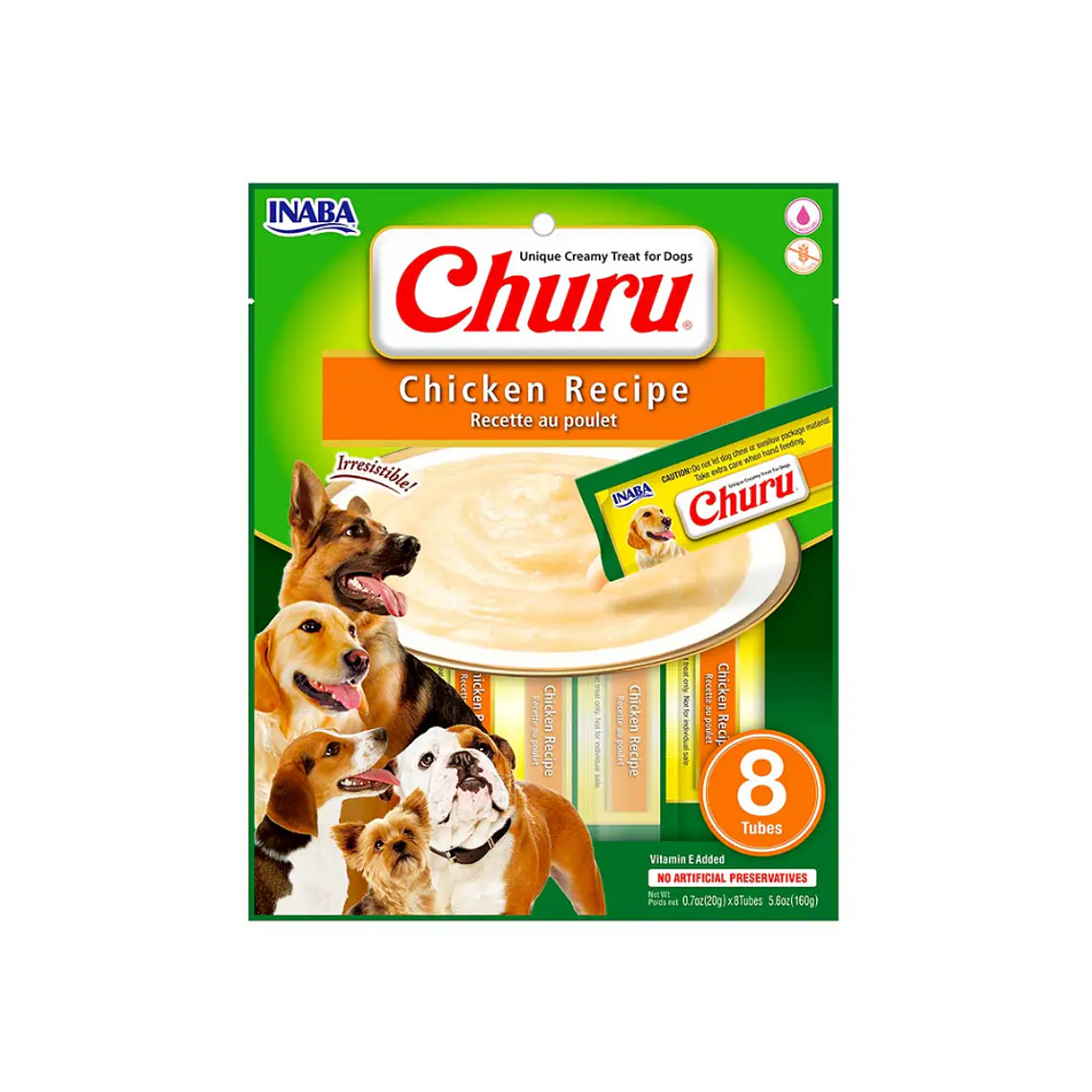 Churu Perro Sabor Pollo 8 unidades USD601 - 160gr 1