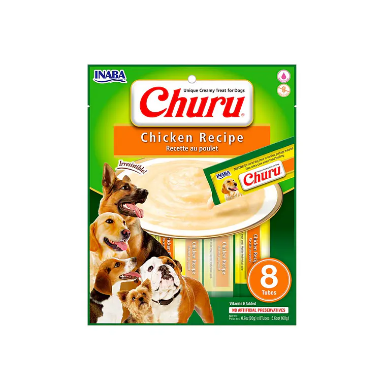 Churu Perro Sabor Pollo 8 unidades USD601 - 160gr 1