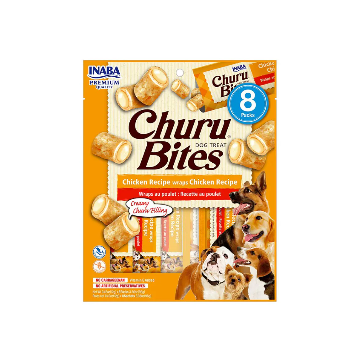 Churu Bites Perro Sabor Pollo 8 Unidades USD721- 96gr 1