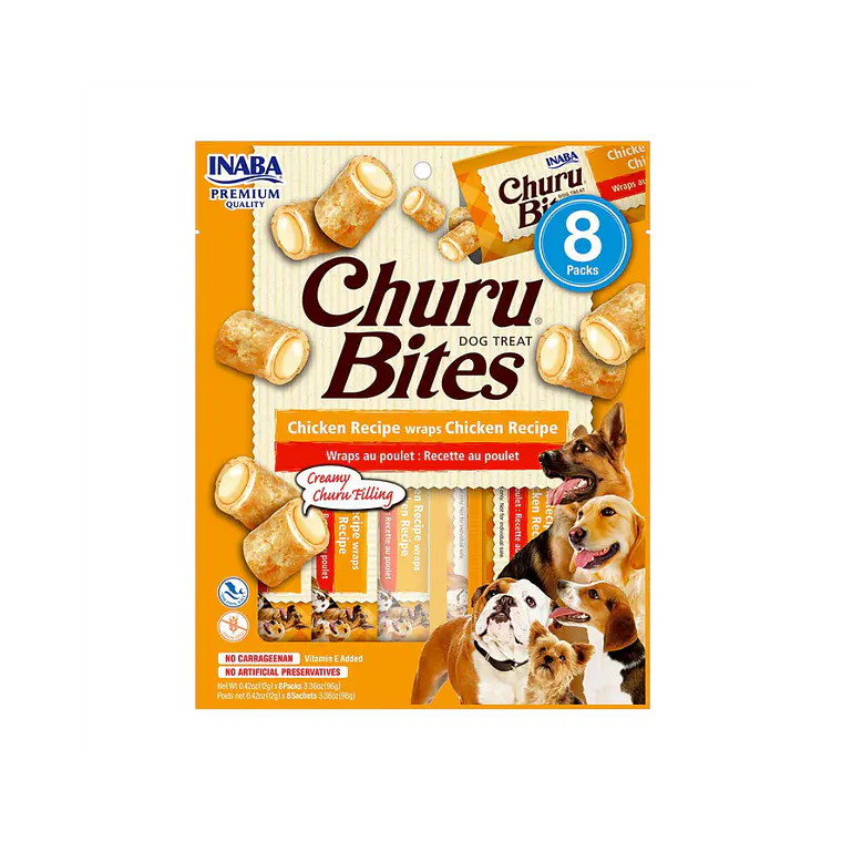 Churu Bites Perro Sabor Pollo 8 Unidades USD721- 96gr 1