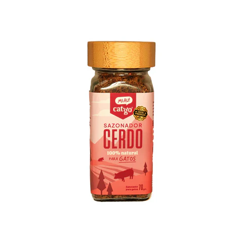 Sazonador Catgo Para Gatos Sabor Cerdo - 70gr