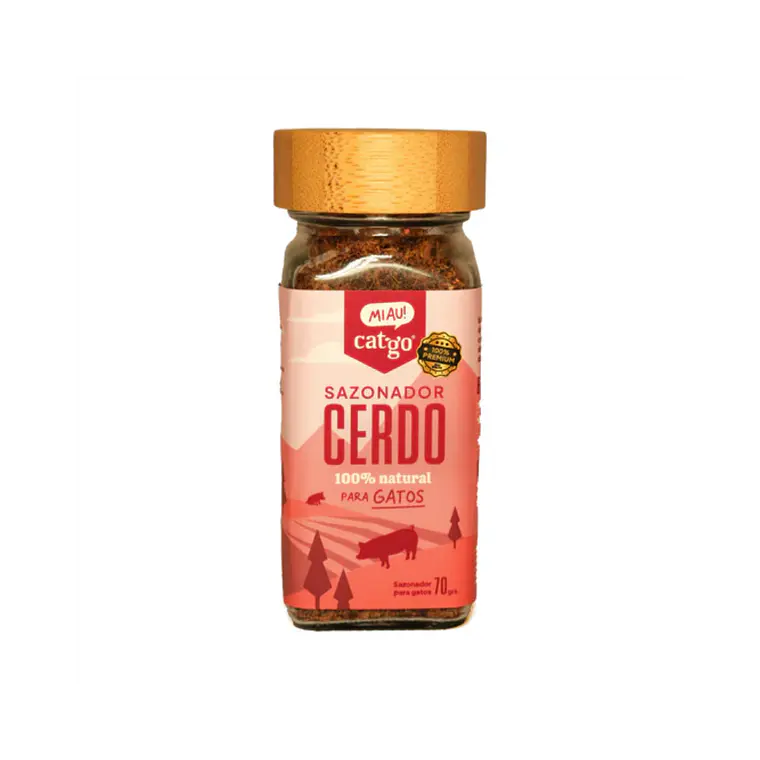 Sazonador Catgo Para Gatos Sabor Cerdo - 70gr 1