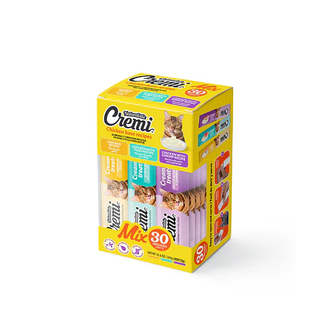 Cremi Gato Sabor Pollo Variedades 30 unidades - 360gr