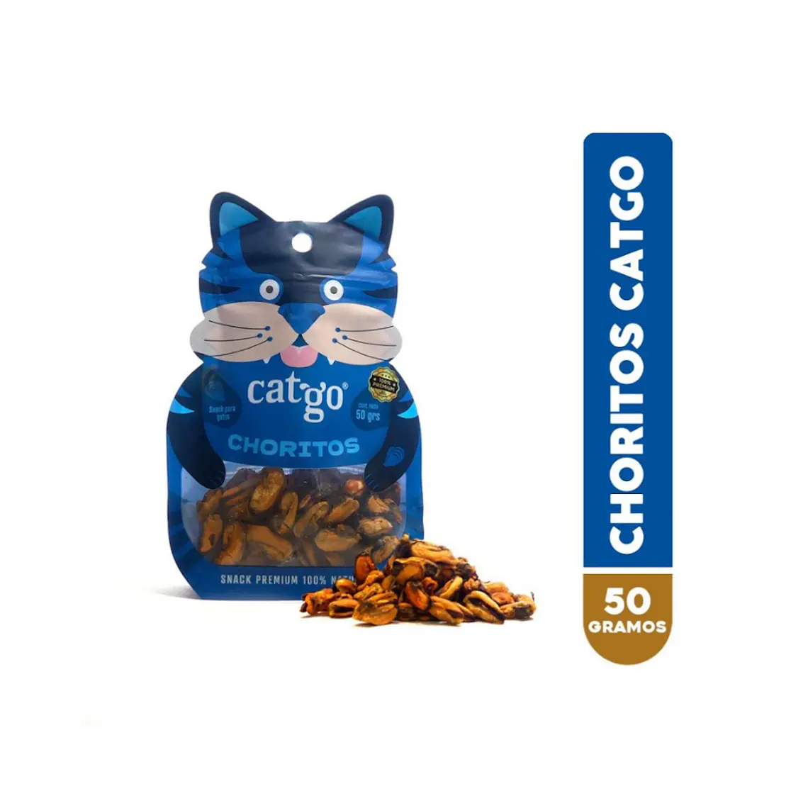 Snack Catgo Choritos Deshidratados - 50gr 1