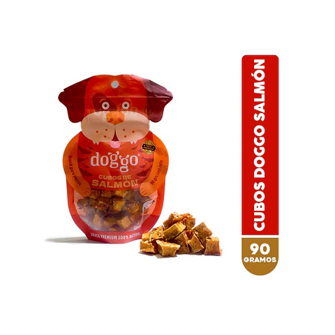 Snack Doggo Cubos de Salmon - 90gr